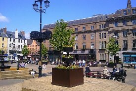 Dundee's town centre, main square